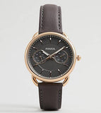 Fossil Tailor Grey Dial Grey Leather Strap Watch for Women - ES3913 Authentic Buy Shop Now