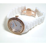 Emporio Armani Ceramica Mother of Pearl Dial White Ceramic Dial Watch For Women - AR1472 Authentic Buy Shop Now