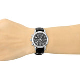 Tissot Dressport Chronograph Black Dial Black Leather Strap Watch for Women - T050.217.17.057.00 Authentic Buy Shop Now
