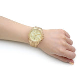 Michael Kors Bradshaw Gold Dial Gold Steel Strap Watch for Women - MK5605 Authentic Buy Shop Now