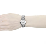 Marc Jacobs Mini Amy White Dial Silver Steel Strap Watch for Women - MBM3055 Authentic Buy Shop Now