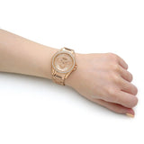 Fossil Riley Multifunction Rose Gold Dial Rose Gold Steel Strap Watch for Women - ES2811 Authentic Buy Shop Now