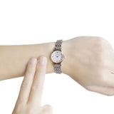 Emporio Armani Mother of Pearl Dial Two Tone Steel Strap Watch For Women - AR1689 Authentic Buy Shop Now