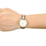 Burberry Classic Champagne Gold Dial Horseferry Leather Strap Watch for Women - BU10104 Authentic Buy Shop Now