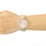 Michael Kors Parker Gold Dial Two Tone Steel Strap Watch for Women - MK6326 Authentic Buy Shop Now