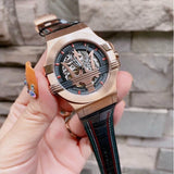 Maserati Potenza Skeleton Limited Edition Dial Black Strap Watch For Men - R8821108026 Authentic Buy Shop Now