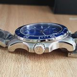 Movado Series 800 Blue Dial Silver Steel Strap Watch for Men - 2600151 Authentic Buy Shop Now