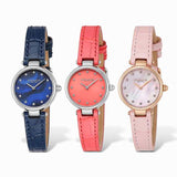 Coach Park Navy Blue Dial Navy Blue Leather Strap Watch for Women - 14503535 Authentic Buy Shop Now