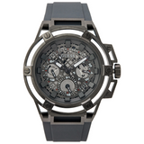 Guess Matrix Multifunction Grey Dial Grey Rubber Strap Watch for Men - GW0423G3 Authentic Buy Shop Now