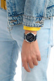 Tommy Hilfiger Brad Chronograph Quartz Blue Dial Blue Leather Strap Watch For Men - 1710387 Authentic Buy Shop Now