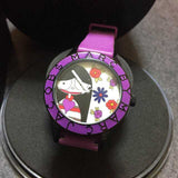 Marc Jacobs Marc White Dial Purple Silicone Strap Watch for Women - MBM5514 Authentic Buy Shop Now
