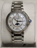 Maurice Lacroix Fiaba Moonphase White Mother of Pearl Dial Silver Steel Strap Watch for Women - FA1084-SS002-170-1 Authentic Buy Shop Now