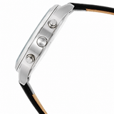 Lacoste Madrid Black Dial Black Leather Strap Watch for Men - 2011064 Authentic Buy Shop Now