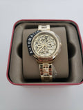 Fossil Rye Automatic Skeleton Gold Dial Gold Steel Strap Watch for Women - BQ3755 Authentic Buy Shop Now
