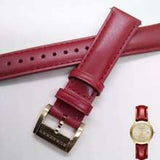 Burberry The City Gold Dial Red Leather Strap Watch for Women - BU9140 Authentic Buy Shop Now