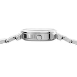 Guess Night Life Clear Silver Dial Silver Steel Strap Watch for Women - GW0470L1 Authentic Buy Shop Now