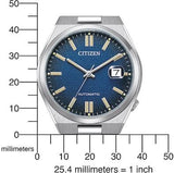 Citizen Tsuyosa Automatic Dark Blue Dial Silver Steel Strap Watch For Men - NJ0151-88L Authentic Buy Shop Now