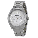 Fossil Cecile Multifunction Silver Dial Silver Steel Strap Watch for Women - AM4509 Authentic Buy Shop Now