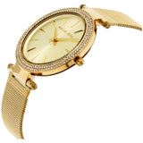 Michael Kors Darci Gold Dial Gold Mesh Bracelet Watch for Women - MK3368 Authentic Buy Shop Now