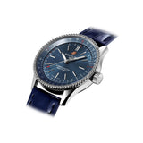 Breitling Navitimer Automatic 35 Blue Dial Blue Leather Strap Watch for Men - A17395161C1P1 Authentic Buy Shop Now