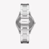 Fossil Stella Sport Multifunction Silver Dial Silver Steel Strap Watch for Women - ES5108 Authentic Buy Shop Now
