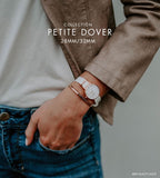 Daniel Wellington Classic Petite Dover White Dial White Nylon Strap Watch For Women - DW00100311 Authentic Buy Shop Now