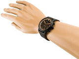 Fossil Goodwin Chronograph Brown Dial Brown Leather Strap Watch for Men - FS5529 Authentic Buy Shop Now
