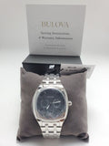 Bulova Classic Collection Multifunction Grey Dial Silver Steel Strap Watch for Men - 96C148 Authentic Buy Shop Now