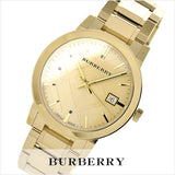 Burberry The City Gold Dial Gold Steel Strap Watch for Women - BU9033 Authentic Buy Shop Now