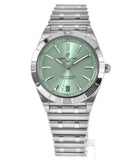 Breitling Chronomat Automatic 36 Green Dial Silver Steel Strap Watch for Women - A10380101L1A1 Authentic Buy Shop Now