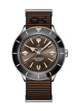 Breitling Superocean Heritage '57 Outerknown Brown Dial Brown NATO Strap Watch for Men - A103703A1Q1W1 Authentic Buy Shop Now