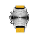 Breitling Super Avenger Chronograph 48 White Dial Black Nylon Strap Watch for Men - A133751A1A1X1 Authentic Buy Shop Now