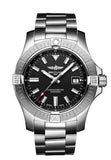Breitling Avenger Automatic 43mm Black Dial Silver Steel Strap Watch for Men - A17318101B1A1 Authentic Buy Shop Now