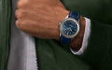 Breitling Navitimer Automatic 41 Blue Dial Blue Leather Strap Watch for Men - A17326161C1P3 Authentic Buy Shop Now