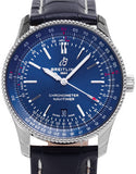 Breitling Navitimer Automatic 41 Blue Dial Blue Leather Strap Watch for Men - A17326161C1P3 Authentic Buy Shop Now