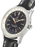Breitling Navitimer 1 Automatic 41mm Black Dial Black Leather Strap Mens Watch - A17326211B1P1 Authentic Buy Shop Now