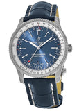 Breitling Navitimer 1 Automatic 41mm Blue Dial Blue Leather Strap Mens Watch - A17326211C1P4 Authentic Buy Shop Now