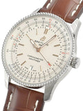 Breitling Navitimer Automatic 41mm Brown Leather Strap Mens Watch - A17326211G1P1 Authentic Buy Shop Now