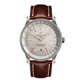 Breitling Navitimer 1 Automatic 41mm White Dial Brown Leather Strap Mens Watch - U17326241G1P2 Authentic Buy Shop Now