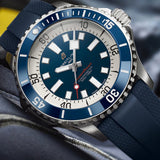 Breitling Superocean Automatic 46 Blue Dial Blue Rubber Strap Watch for Men - A17378E71C1S1 Authentic Buy Shop Now