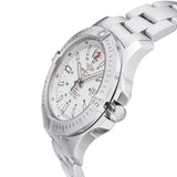 Breitling Colt Automatic Silver Dial Black Leather Mens Watch - A1738811/G791/173A Authentic Buy Shop Now