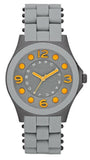 Marc Jacobs Pelly Grey Dial Grey Silicone Strap Watch for Women - MBM2589 Authentic Buy Shop Now