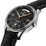 Breitling Premier Automatic 40mm Day & Date Black Dial Black Strap Mens Watch - A45340241B1X1 Authentic Buy Shop Now