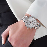 Michael Kors Sofie Chronograph Quartz White Dial Two Tone Steel Strap Watch For Women - MK6558 Authentic Buy Shop Now