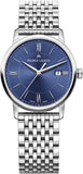 Maurice Lacroix Eliros Sunbrushed Blue Dial Silver Steel Strap Watch for Women - EL1094-SS002-130-1 Authentic Buy Shop Now