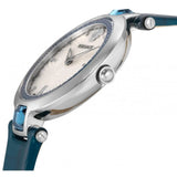 Versace Olympo Gleam White Dial Green Leather Strap Watch for Women - VAN020016 Authentic Buy Shop Now