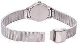 Calvin Klein Minimal White Dial Silver Mesh Bracelet Watch for Women - K3M2312Y Authentic Buy Shop Now