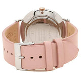 Coach Perry Mother of Pearl Pink Dial Pink Leather Strap Watch for Women - 14503244 Authentic Buy Shop Now