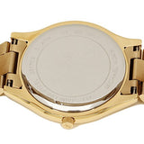 Michael Kors Slim Runway Black Dial Gold Steel Strap Watch for Women - MK3803 Authentic Buy Shop Now