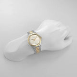 Gucci G Timeless Silver Dial Two Tone Steel Strap Watch For Men - YA126474 Authentic Buy Shop Now